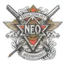 highway sign  tattoo design idea