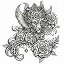 diffrent humbleing tattoo design idea