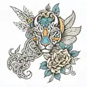 diffrent humbleing tattoo design idea