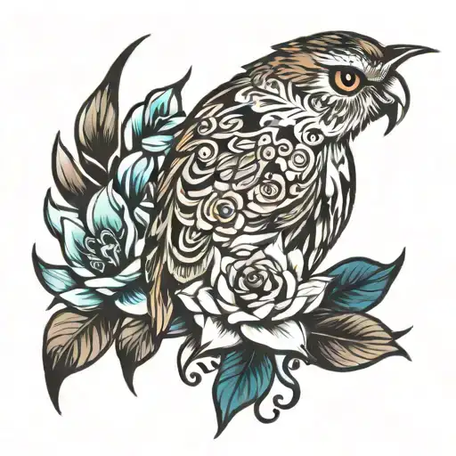 solitude and self love tattoo design idea
