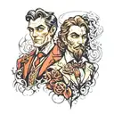 dr Jekyll Ms hyde inspired tattoo design idea