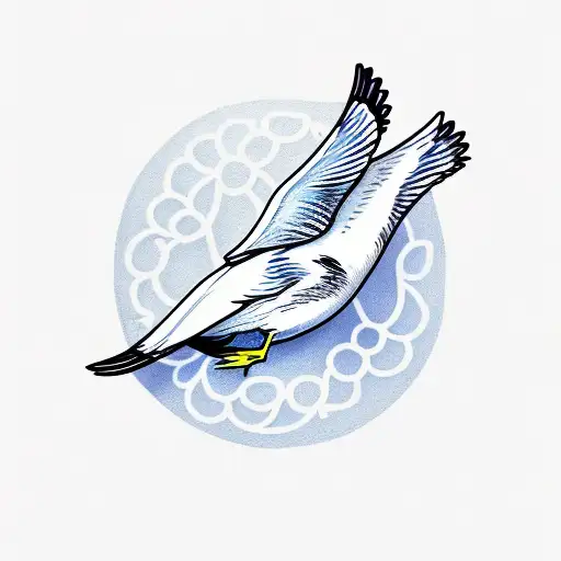 Gilded Cage Tattoo Studio - Seagull tattoo by #gildedcagetattoostudio # seagull #seagulltattoo #brightontattoo #watercolourtattoo #watercolour  #watercolour #gulltattoo | Facebook