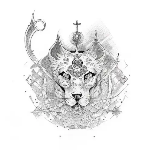 Petit tatouage croix chrétienne avec initiale F E et G et point virgule  tattoo design idea