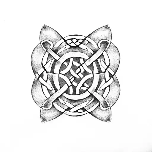 Celtic Knot tattoo design idea