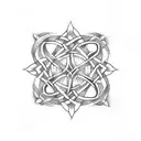 Celtic Knot tattoo design idea