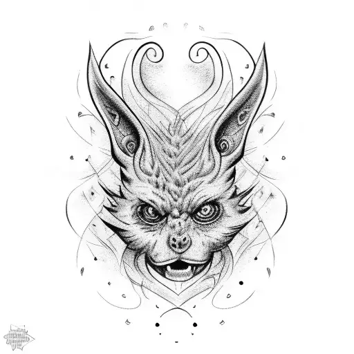 bellatrix lestrange tattoo design idea