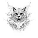 bellatrix  tattoo design idea