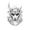 bellatrix  tattoo design idea