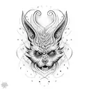 bellatrix lestrange tattoo design idea