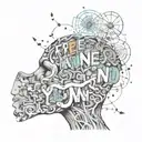 free your mind tattoo design idea