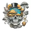 none but ourselves can free our minds tattoo design idea