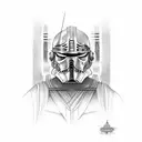 jedi mantra tattoo design idea