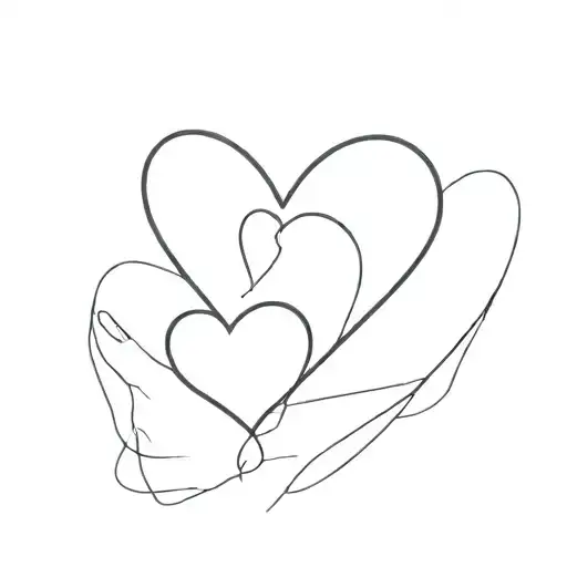 less than three heart - <3 tattoo design idea