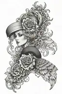 comparison is a thief of joy tattoo design idea