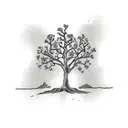 Oak Tree  tattoo design idea