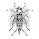 mantis tattoo design idea