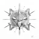 gurren lagann tattoo design idea