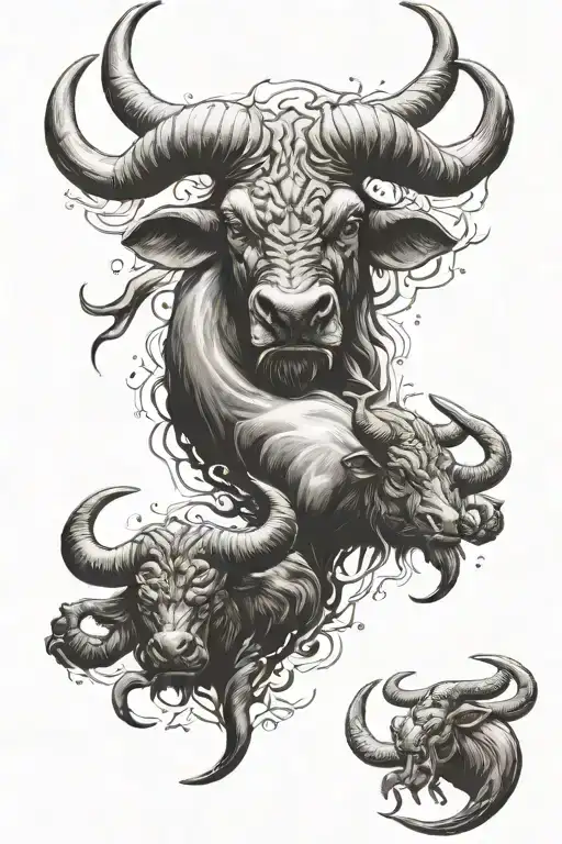 taurus and scorpio zodiac tattoo tattoo design idea