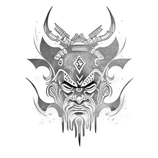 ronin tattoo design idea