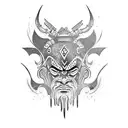 ronin tattoo design idea