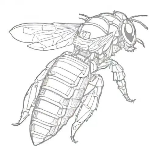 bumblebee james webb space telescope pointing tattoo design idea