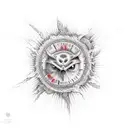 attention deficit hyperactivity disorder and psychosis tattoo design idea