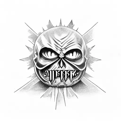 helloween,judas priest,accept tattoo design idea