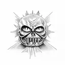 helloween,judas priest,accept tattoo design idea