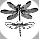 dragonfly tattoo design idea