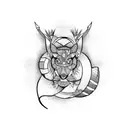 Mix tattoo design idea