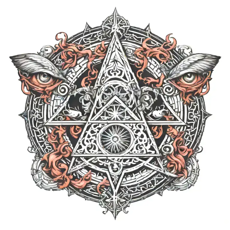 gender anarchy tattoo design idea