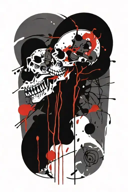 killer ink logo tattoo design idea