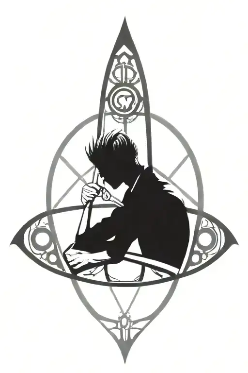 gender anarchy tattoo design idea