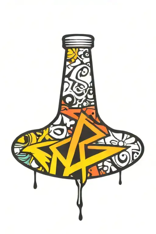 gender anarchy tattoo design idea