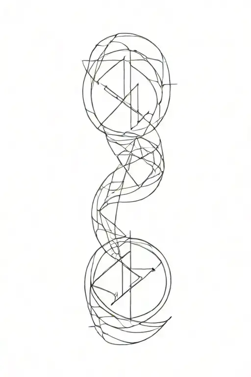 gender anarchy symbol tattoo design idea
