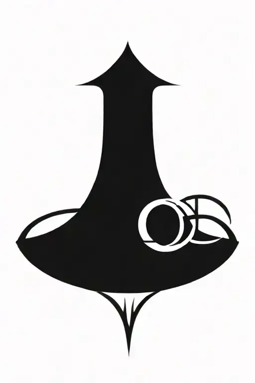 gender anarchy symbol tattoo design idea