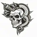 Killer Ink logo tattoo design idea
