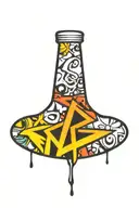 gender anarchy tattoo design idea