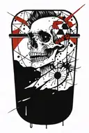 killer ink symbol tattoo design idea