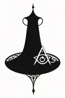 gender anarchy symbol tattoo design idea