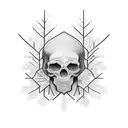 forever winter tattoo design idea