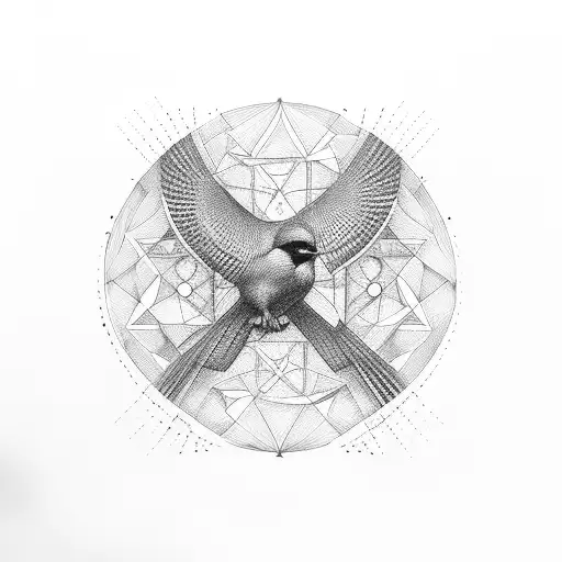 blackbird tattoo design idea