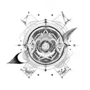 keeper but with my big three in astrology: Leo sun, scorpio moon, aries raising tattoo design idea