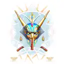 egyptian god Ra tattoo design idea