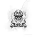 piston tattoo design idea