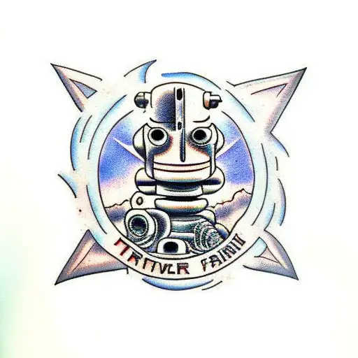 iron giant  tattoo design idea