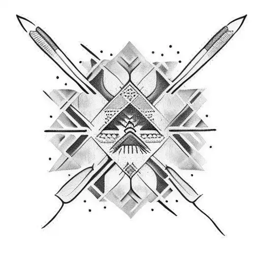 Indian tribe tattoo design idea