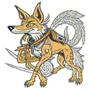 coyote fucks roadrunner tattoo design idea