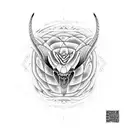 Viper skin pattern  tattoo design idea