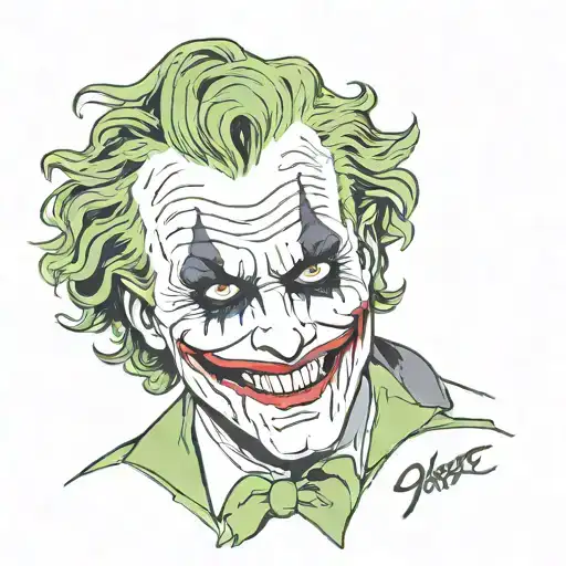 joker why so serious tattoo design idea